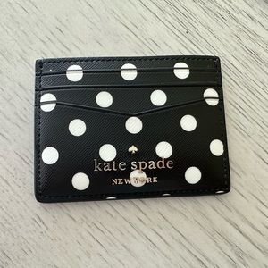 Kate Spade Staci Polka Dot Slim Card Holder